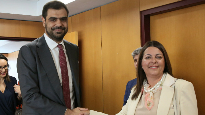 Με την υπ. Πολιτισμού και ΜΜΕ του Μαυροβούνιου συναντήθηκε ο Π. Μαρινάκης