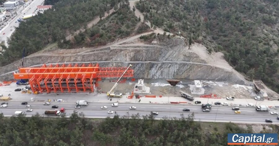Θεσσαλονίκη: Αυτοψία στο flyover - Χρ. Δήμας: Το έργο εξελίσσεται με ταχείς...