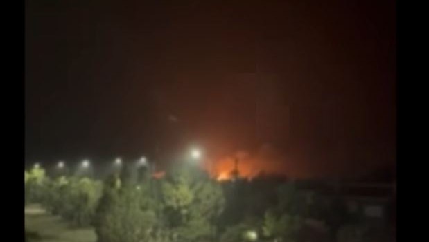 Αλεξανδρούπολη: Φωτιά σε δασική έκταση από κεραυνό στη Νέα Χιλή