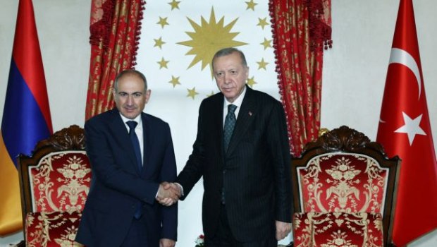 Τουρκία: Ιστορική συνάντηση Ερντογάν - Πασινιάν στην Κωνσταντινούπολη