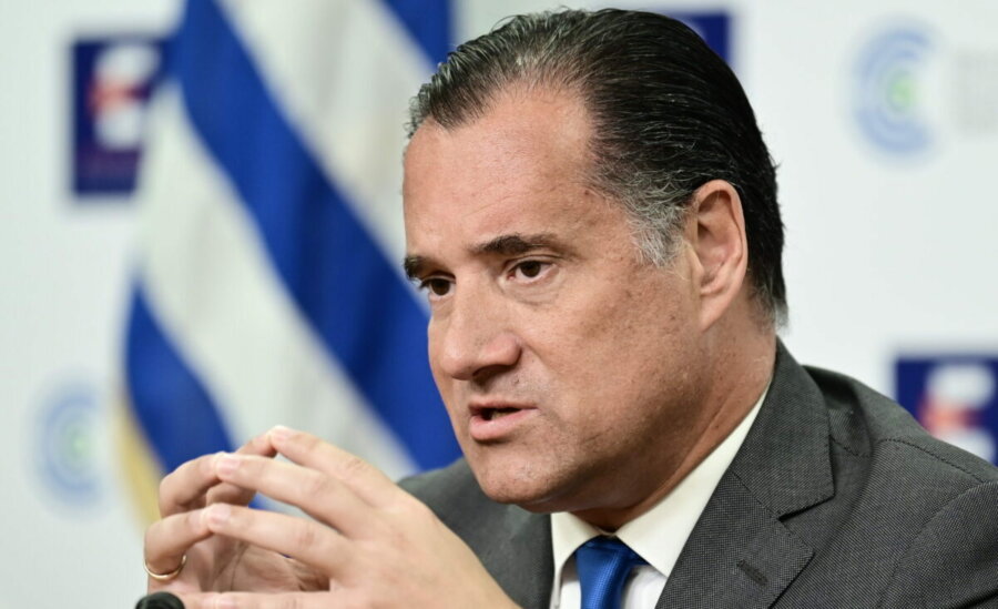 [372622] ΣΥΝΕΝΤΕΥΞΗ ΤΥΠΟΥ ΤΟΥ ΥΠΟΥΡΓΟΥ ΥΓΕΙΑΣ ΑΔΩΝΙ ΓΕΩΡΓΙΑΔΗ ΓΙΑ ΤΗΝ ΚΑΤΑΠΟΛΕΜΗΣΗ ΤΗΣ ΥΠΕΡΣΥΝΤΑΓΟΓΡΑΦΗΣΗΣ  (ΜΙΧΑΛΗΣ ΚΑΡΑΓΙΑΝΝΗΣ/EUROKINISSI)