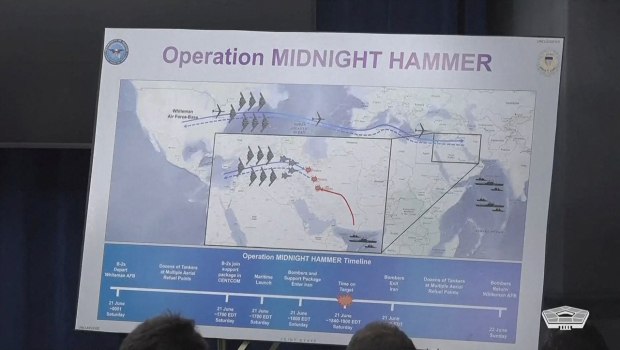 «Midnight Hammer»: Η επιχείρηση έπληξε τις πυρηνικές εγκαταστάσεις του Ιράν