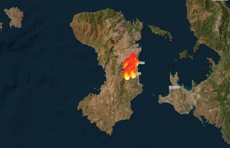 Φωτιά: Πύρινη κόλαση στη Χίο - Σε κατάσταση έκτακτης ανάγκης το νησί - Κάηκαν σπίτια, αυτοκίνητα, καλλιέργειες