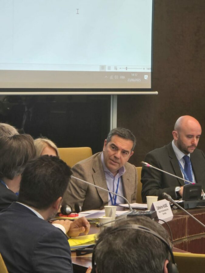Αλέξης Τσίπρας από το Συμβούλιο της Ευρώπης: Στην διεθνή κοινότητα επικρατεί το δίκαιο του ισχυρού