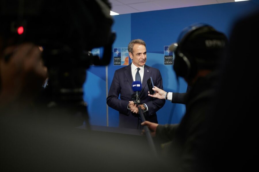 Στις εργασίες του Ευρωπαϊκού Συμβουλίου στις Βρυξέλλες ο Κυριάκος Μητσοτάκης