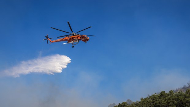 Ηράκλειο: Φωτιά σε εξέλιξη - Μήνυμα του 112