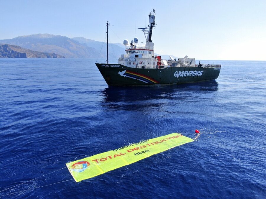 Greece Gas Exploration Whales