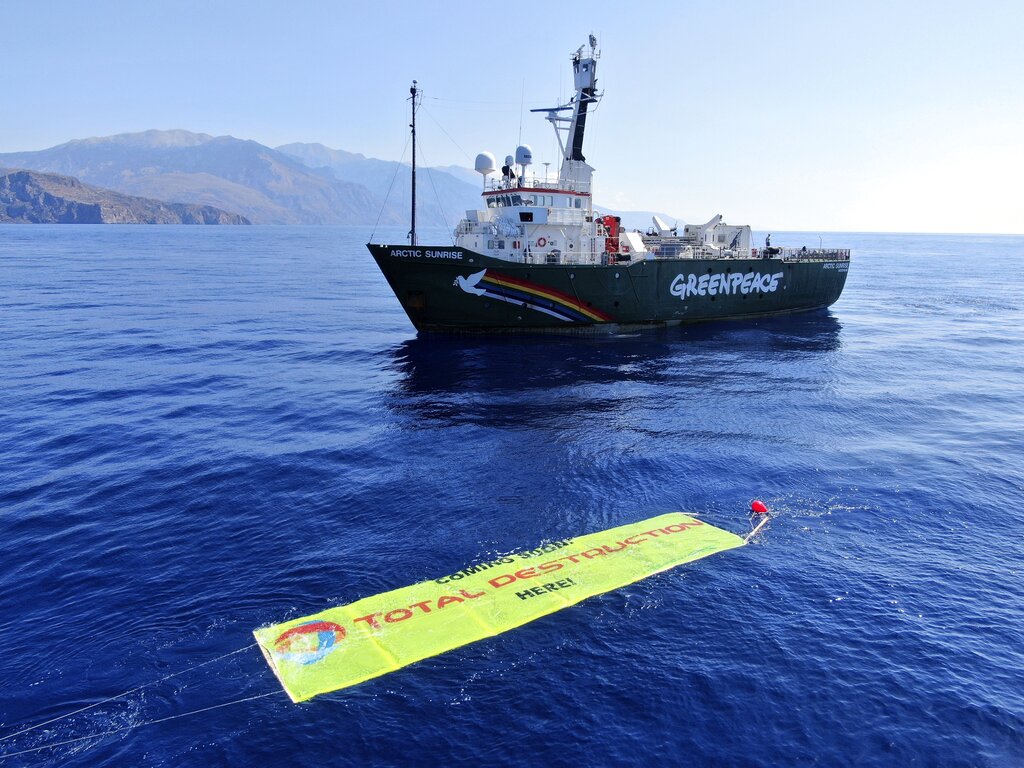 Greece Gas Exploration Whales