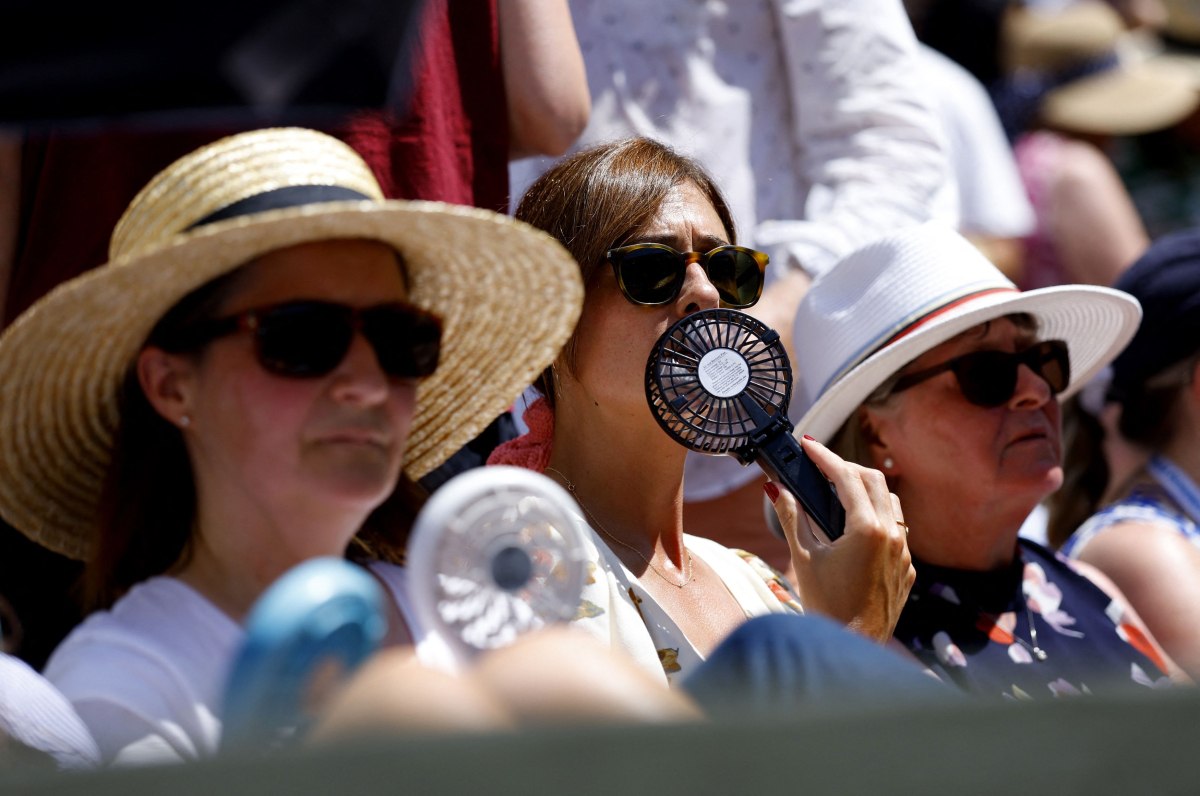 Ο καύσωνας απειλεί το Wimbledon – Τα μέτρα των διοργανωτών για προστασία παικτών και προσωπικού