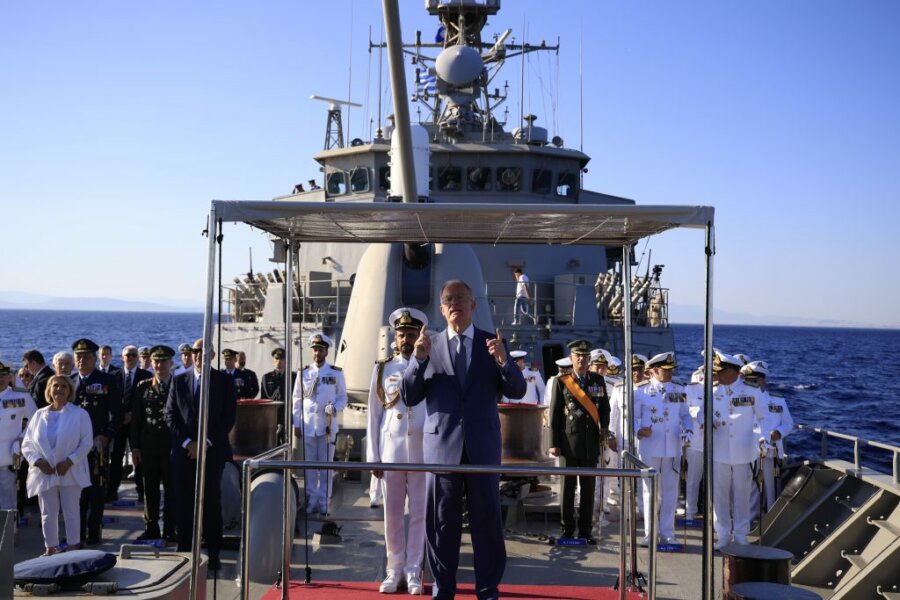 Κωνσταντίνος Τασούλας: Το Πολεμικό Ναυτικό αποτελεί  εθνικό κεφάλαιο για την χώρα μας