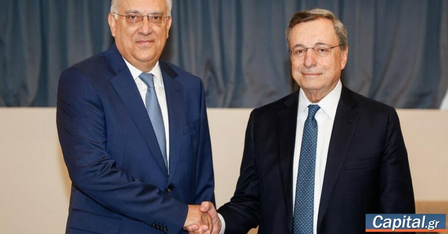 Τ. Θεοδωρικάκος: Συνάντηση με Μ. Ντράγκι