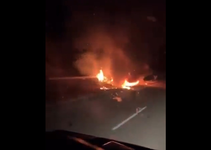 Ντιόγκο Ζότα: Συγκλονιστικό βίντεο – Η Lamborghini στις φλόγες μετά τη σύγκρουση