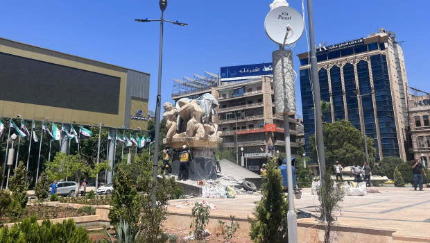 Συρία: Θύελλα αντιδράσεων με την καταστροφή του «αγάλματος των Μαρτύρων» στο Χαλέπι