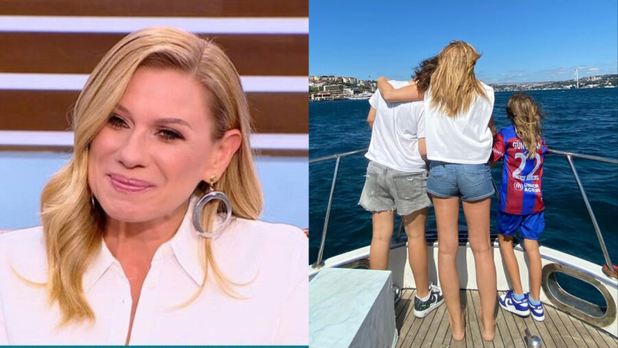 Κατερίνα Καραβάτου: Η εξομολόγηση για τα παιδιά της και το διαζύγιο από τον Κρατερό Κατσούλη - «Η Αέλια νομίζω δυσκολεύτηκε»