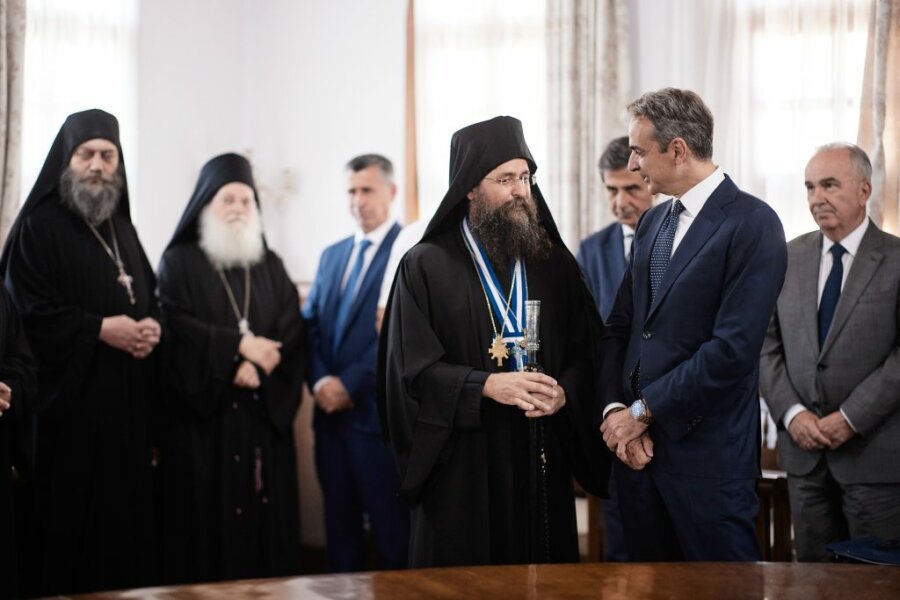 Κυρ. Μητσοτάκης: Οικονομική στήριξη των Μονών του Αγίου Όρους με 100 εκατ. ευρώ έως το 2030