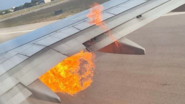 Φωτιά σε αεροπλάνο στη Μαγιόρκα - 18 τραυματίες