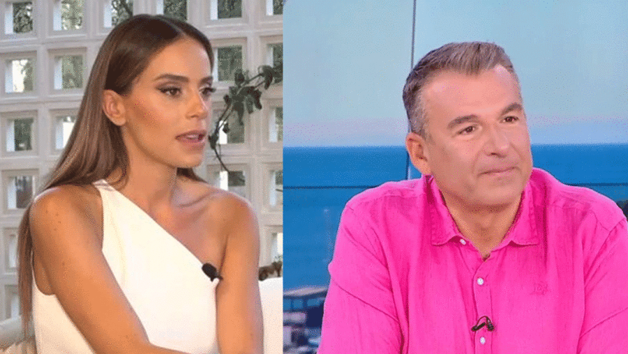 Μαρία Αντωνά: «Ένα από τα πρώτα μας ραντεβού με τον Γιώργο ήταν στο σπίτι του Κώστα Φραγκολιά»