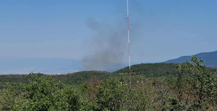 Φωτιά στις Σέρρες: Καίει σε αγροτοδασική έκταση στο Λαγκάδι - Σηκώθηκαν εναέρια μέσα