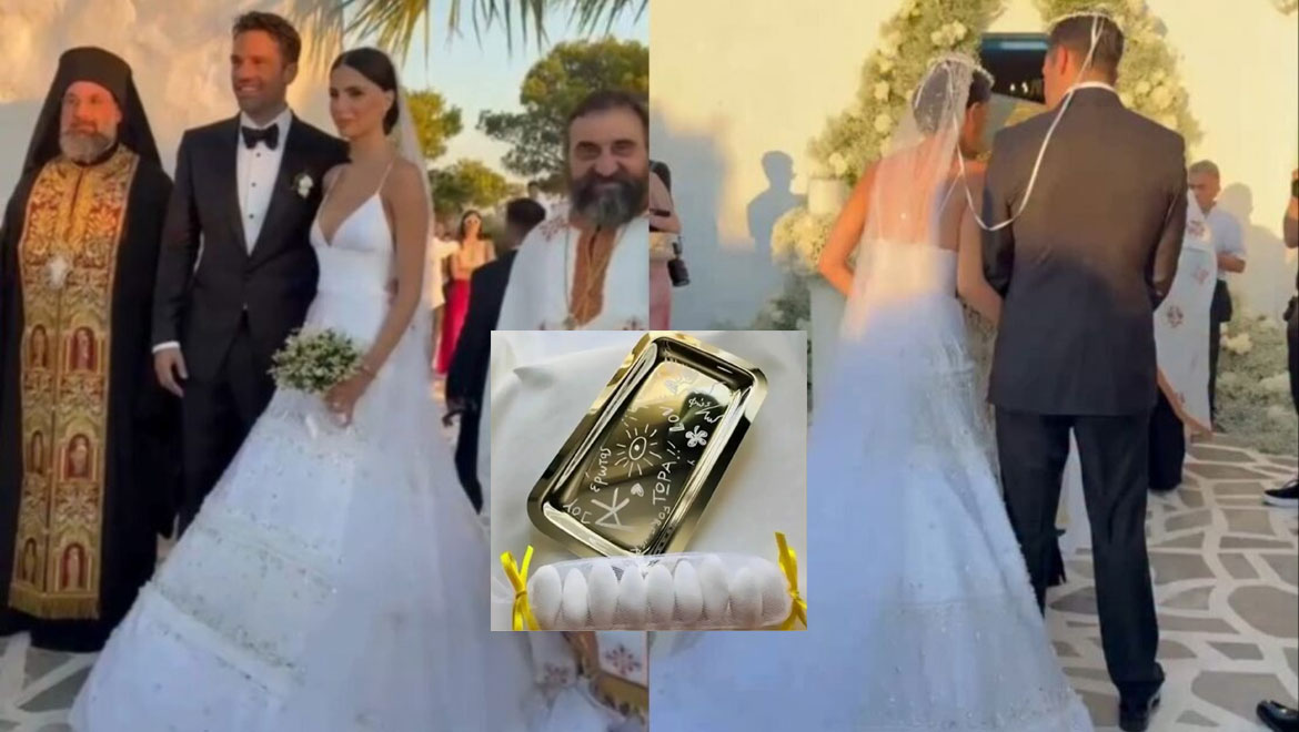 Κωνσταντίνος Αργυρός - Αλεξάνδρα Νίκα: Τα δώρα αξίας χιλιάδων ευρώ που έλαβαν από τους καλεσμένους στο γάμος τους!