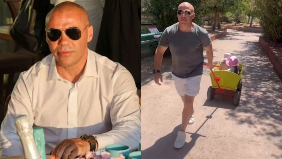 Μιχάλης Ζαμπίδης: Επισκέφτηκε το Αττικό Ζωολογικό Πάρκο μαζί με τις δίδυμες κόρες του
