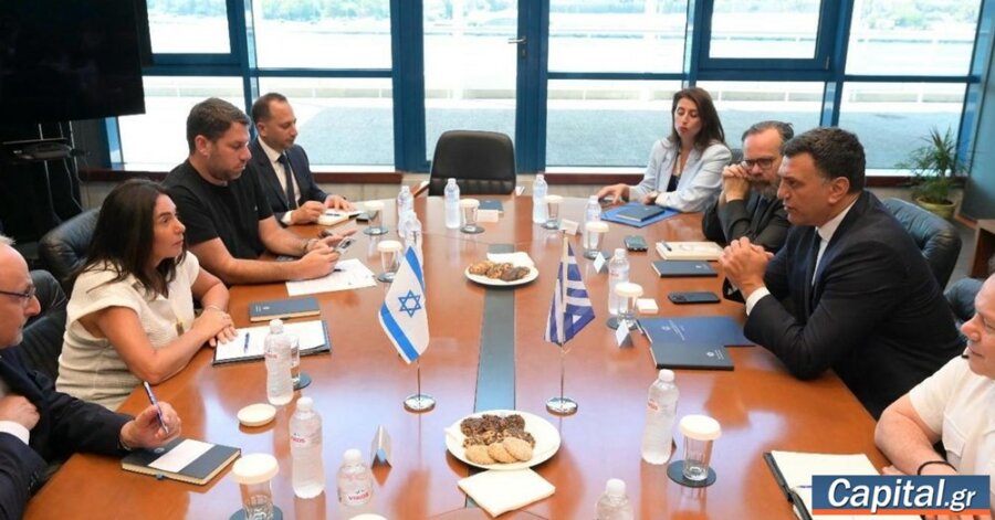 Συνάντηση Βασίλη Κικίλια με την υπουργό Μεταφορών του Ισραήλ