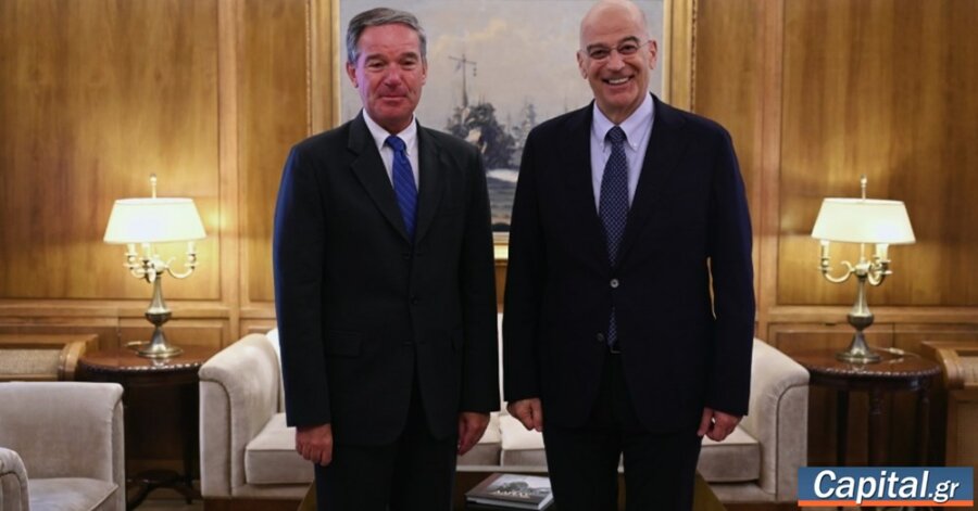 Συνάντηση Ν. Δένδια με τον πρέσβη του Βελγίου με επίκεντρο την περαιτέρω...