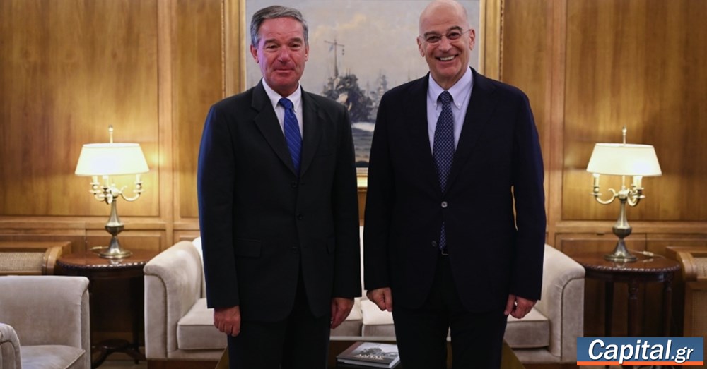 Συνάντηση Ν. Δένδια με τον πρέσβη του Βελγίου με επίκεντρο την περαιτέρω...