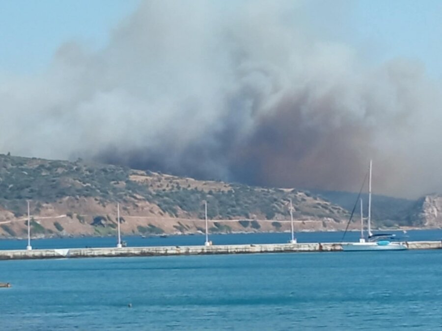 Φωτιά στο Λάχιο Λακωνίας – Μήνυμα του 112 για απομάκρυνση προς Νεάπολη - Ενισχύονται οι δυνάμεις