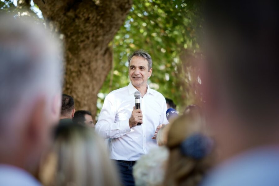 Μητσοτάκης από Καρπενήσι για ΟΠΕΚΕΠΕ: Θα πάρουμε πίσω τα λεφτά από τους κλέφτες