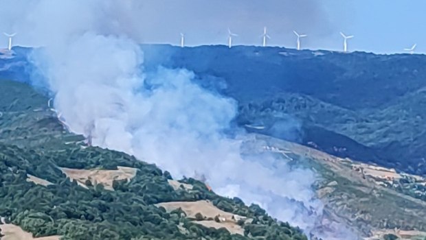 Φωτιά σε δασική έκταση στη Χλόη Ροδόπης - Ήχησε το 112