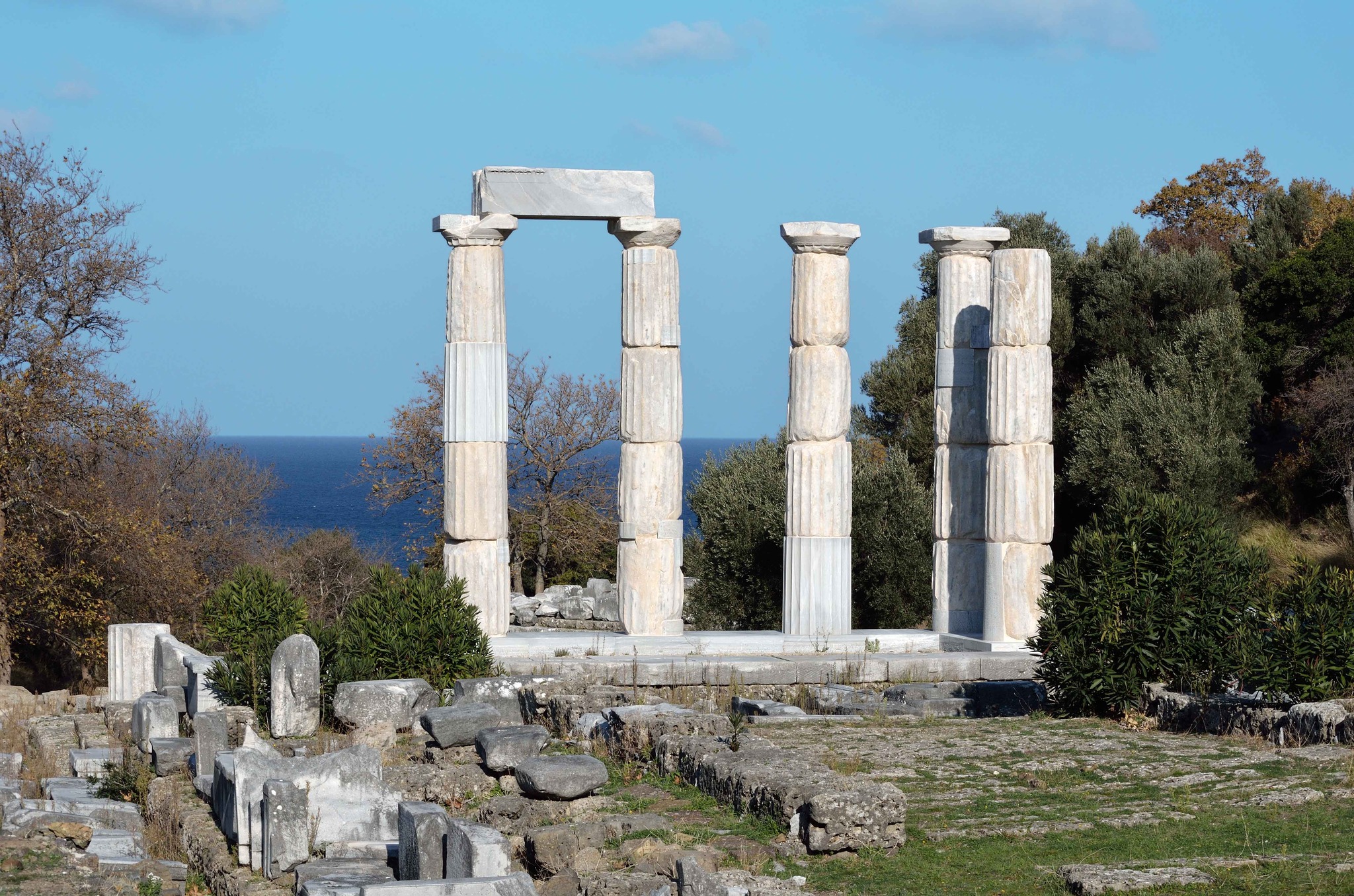 Αποκατάσταση του Ιερού των Μεγάλων Θεών στη Σαμοθράκη