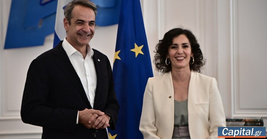 Συνάντηση Μητσοτάκη με Επίτροπο Ισότητας, Ετοιμότητας και Διαχείρισης...