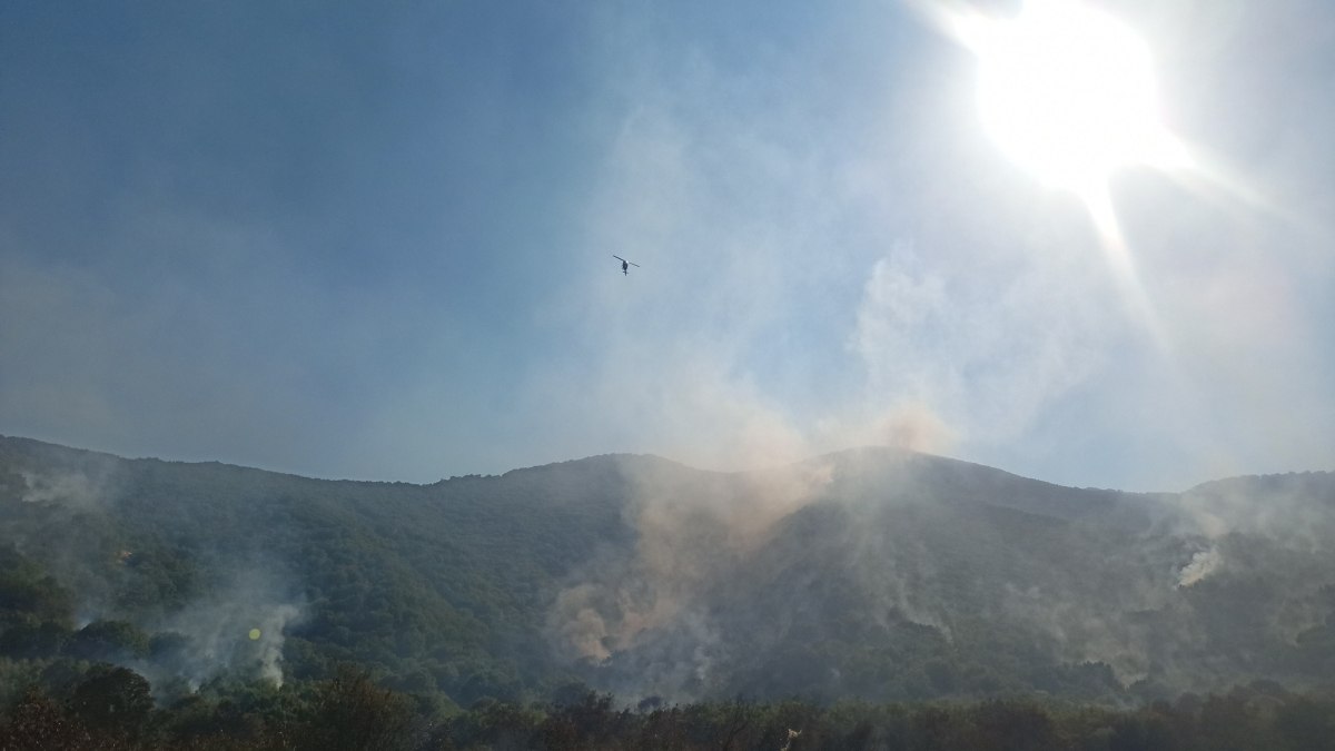 Σε ύφεση η φωτιά στη Φλώρινα – Ενισχύθηκαν οι πυροσβεστικές δυνάμεις