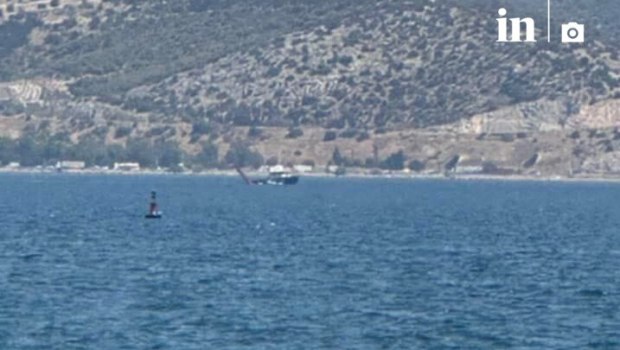 Ελευσίνα: Αναγκαστική προσθαλάσσωση πυροσβεστικού ελικοπτέρου - Σώοι οι χειριστές