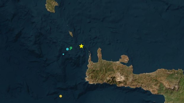 Σεισμός τώρα: Σεισμική δόνηση στα Αντικύθηρα – Αισθητός στην Αττική