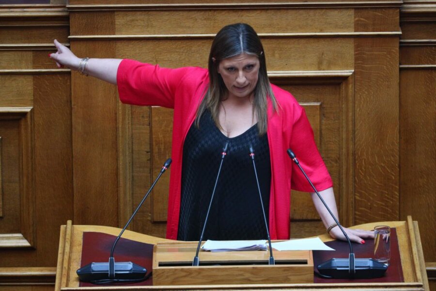 Βουλή: Λεκτικό επεισόδιο μεταξύ Κωνσταντοπούλου και Φλώρου – «Είπατε τη λέξη μ@@ένη;»