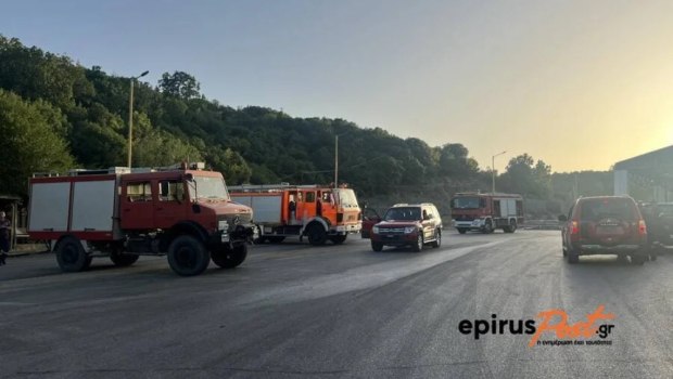 Σε ύφεση η φωτιά στην Κακαβιά, ελέγχθηκε η αναζωπύρωση στον Φενεό