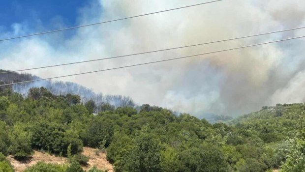 Εκκενώθηκε καταφύγιο με 55 παιδιά λόγω της φωτιάς στη Δεσκάτη Γρεβενών