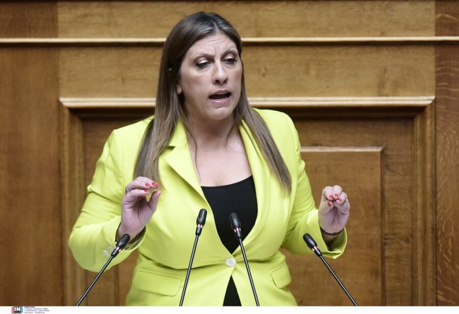 Βουλή: Έντονη αντιπαράθεση Κωνσταντοπούλου με Κακλαμάνη κατά την ομιλία Μητσοτάκη
