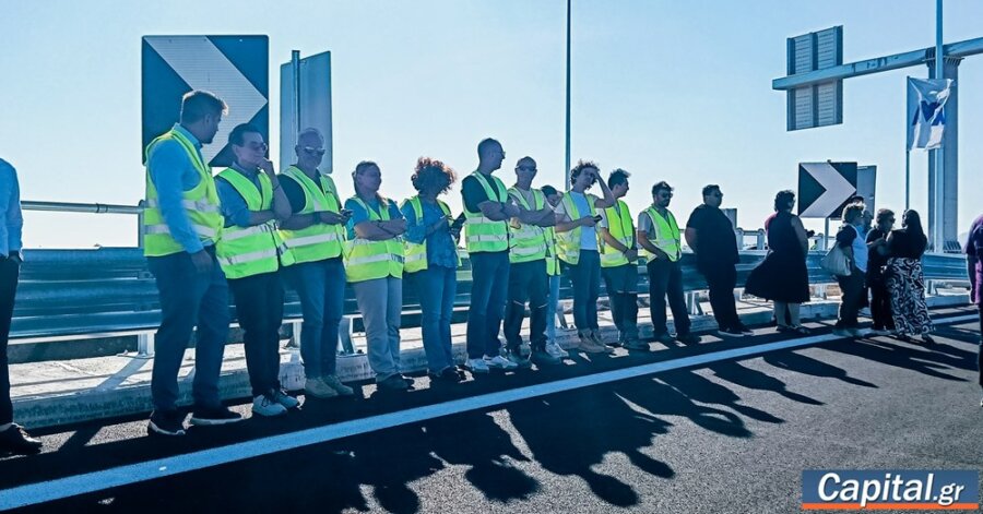 Στο κόμβο της Κάτω Αχαΐας ο Κ. Μητσοτάκης