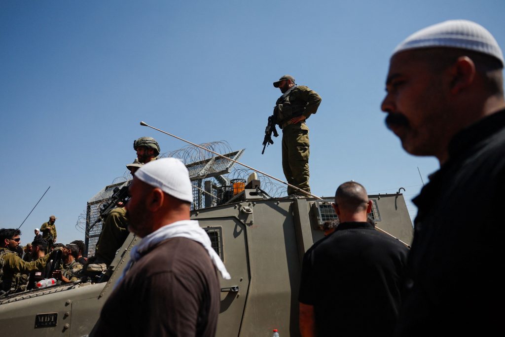 Δρούζοι και στρατιώτες στα σύνορα