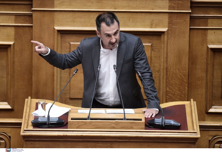 Ο Αλέξης Χαρίτσης, πρόεδρος της Νέας Αριστεράς