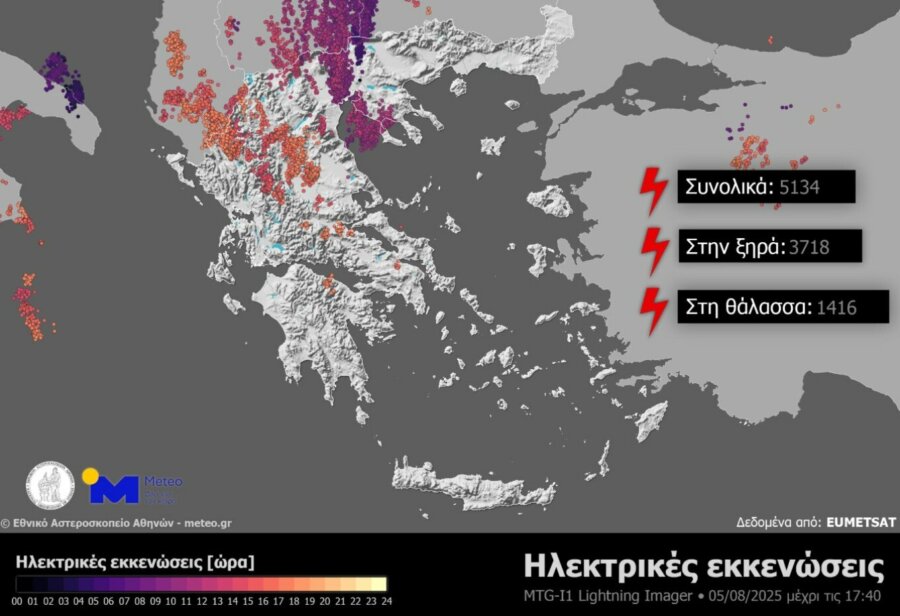 Καιρός: Έρχεται κύμα κακοκαιρίας με καταιγίδες και ισχυρούς ανέμους