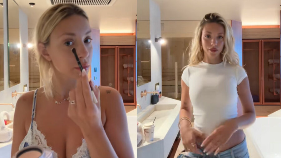 Γαρυφαλλιά Καληφώνη: Το get ready with me βίντεο από τις διακοπές της και η εισβολή του Χρήστου Μάστορα