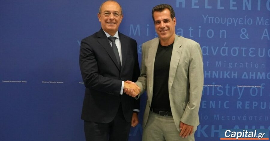 Συνάντηση Θ. Πλεύρη με Ιταλό πρέσβη για το μεταναστευτικό