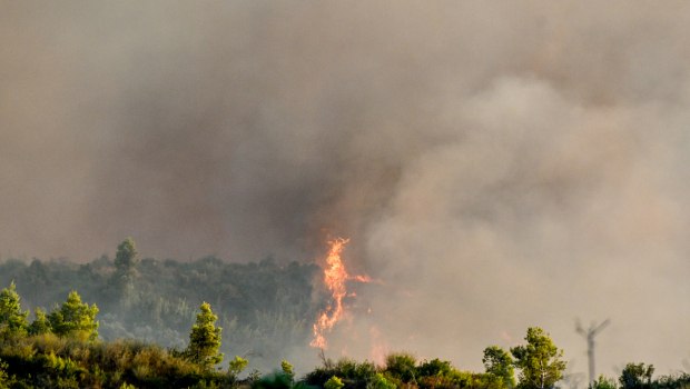 Αρχαία Ολυμπία: Άνδρας συνελήφθη επειδή έκλεψε πυροσβεστικό όχημα για να σβήσει την φωτιά