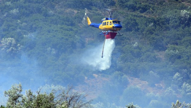 Φωτιά στη Ροδόπη - Μήνυμα του 112 στους κατοίκους να είναι σε ετοιμότητα