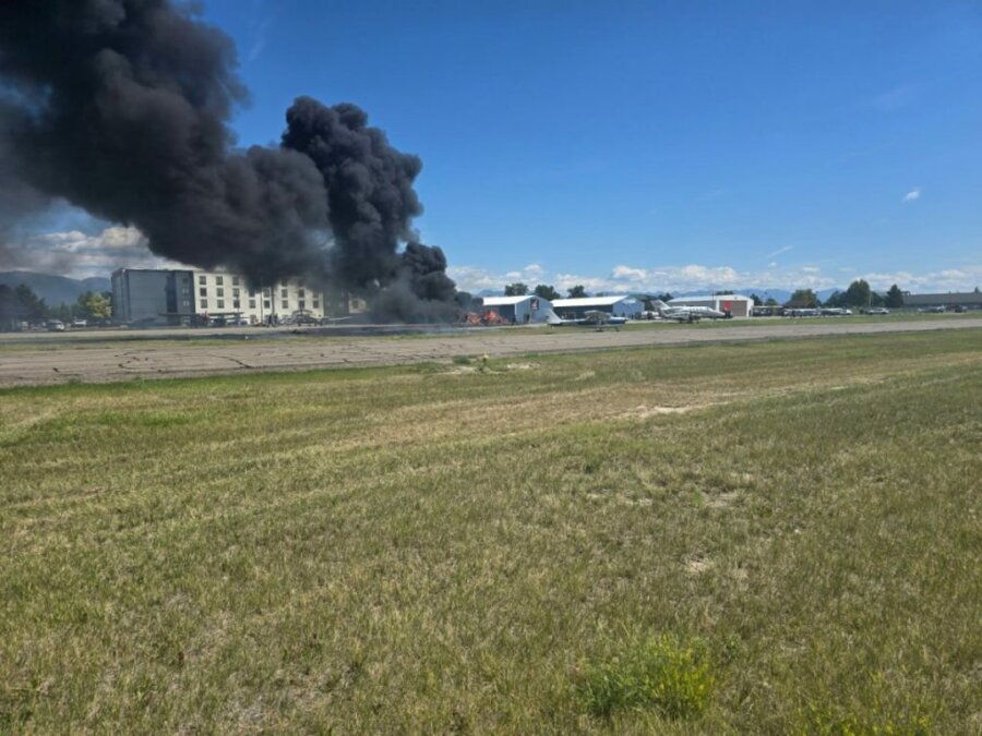 ΗΠΑ: Σύγκρουση αεροπλάνων κατά την τροχοδρόμηση σε αεροδρόμιο της Μοντάνα [βίντεο]