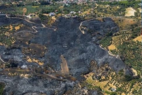 Πάτρα: Συγκλονιστικές εικόνες από drone μετά τον πύρινο εφιάλτη