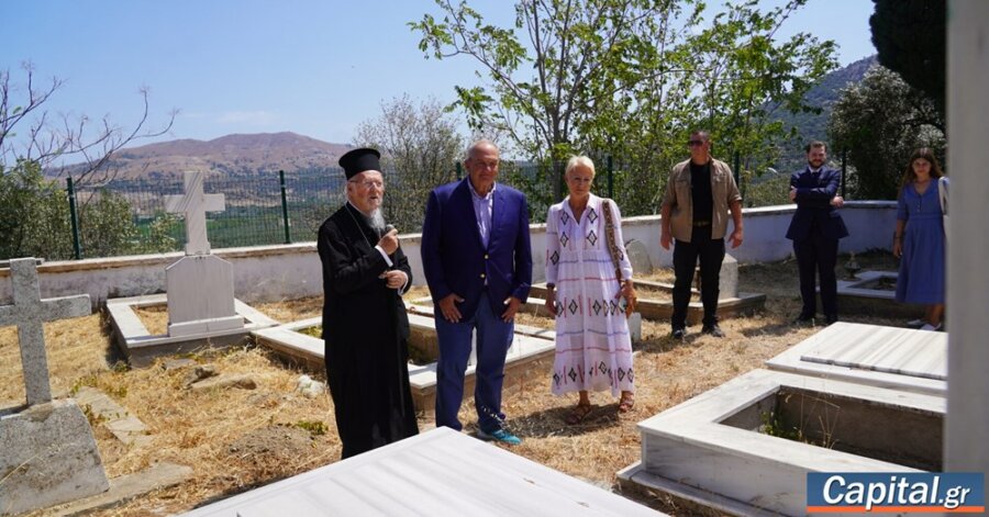 Ο Βαρθολομαίος υποδέχθηκε στην Ίμβρο τον Κώστα...